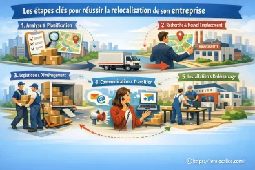 Les étapes clés pour réussir la relocalisation de son entreprise