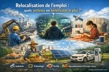 Relocalisation de l'emploi : quels secteurs profitent le plus de ce mouvement ?
