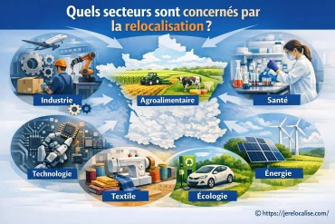 Quels secteurs sont concernés par la relocalisation ?