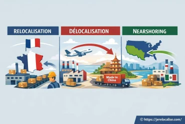 Différences entre relocalisation, délocalisation et nearshoring : que faut-il savoir ?