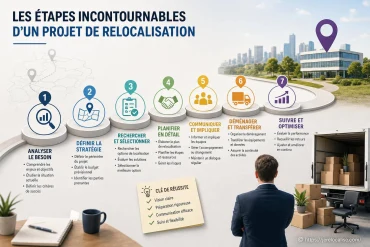 Les étapes incontournables d’un projet de relocalisation