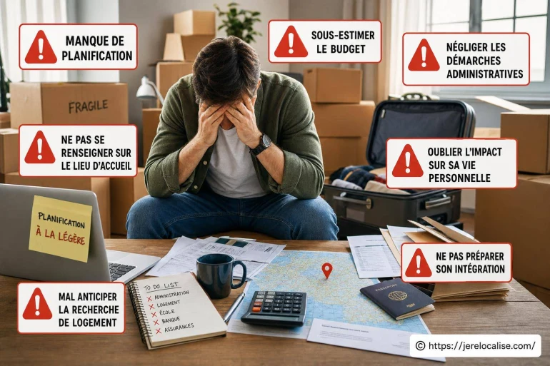 Les erreurs à éviter lors d’une relocalisation