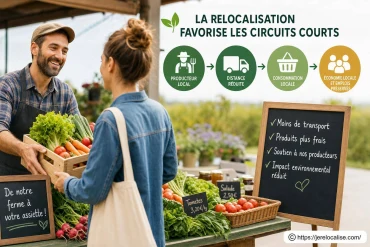 Comment la relocalisation favorise les circuits courts ?