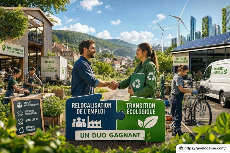 Relocalisation de l'emploi et transition écologique : un duo gagnant