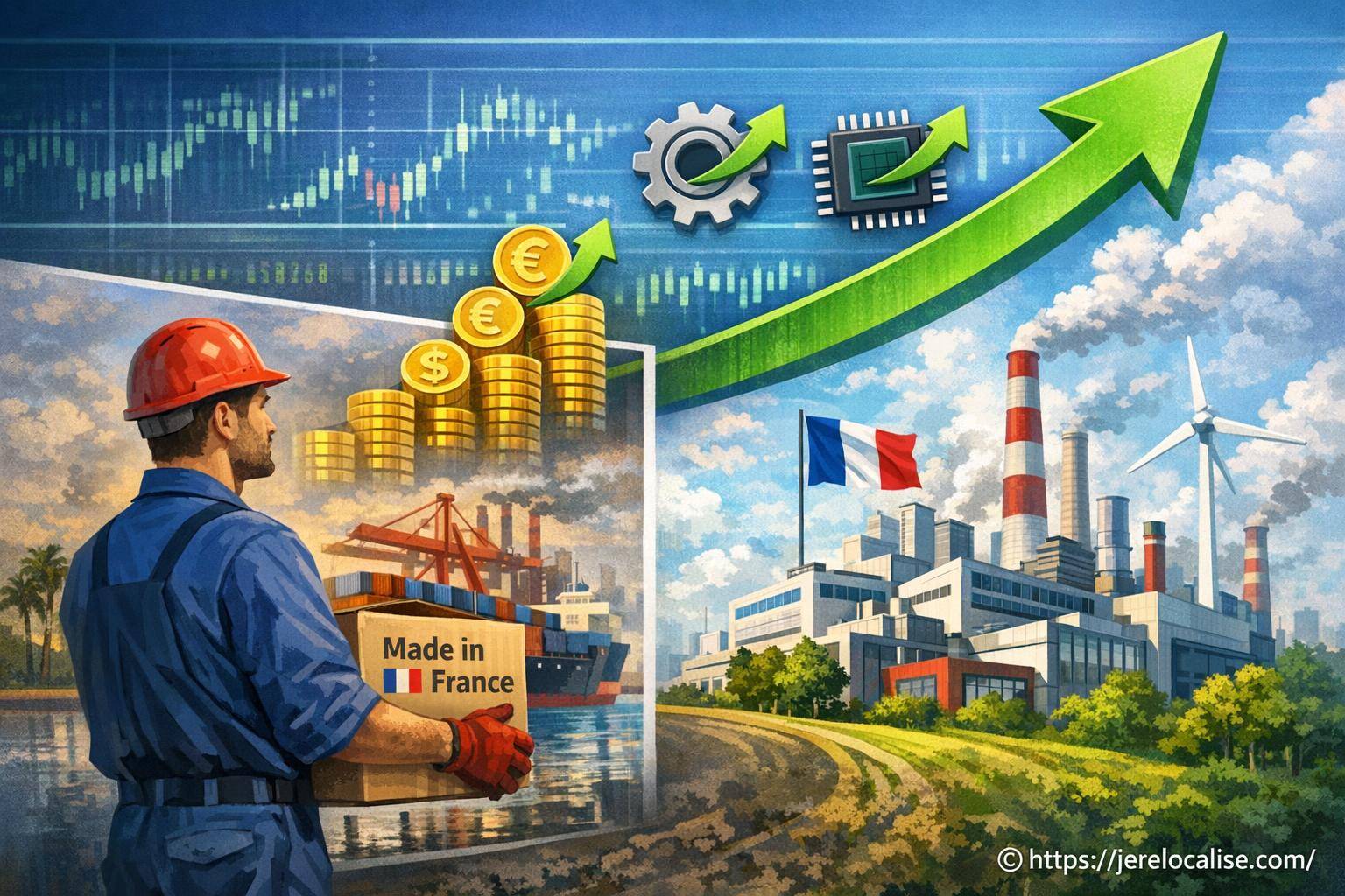 Actions bénéficiaires de la relocalisation des usines en 2026