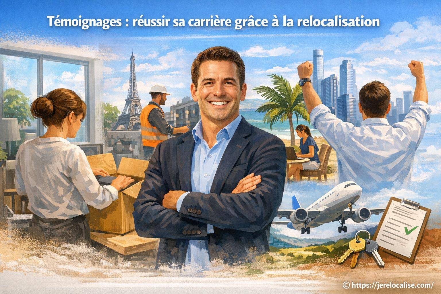 Témoignages : comment réussir sa carrière grâce à la relocalisation