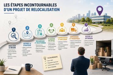 Les étapes incontournables d’un projet de relocalisation
